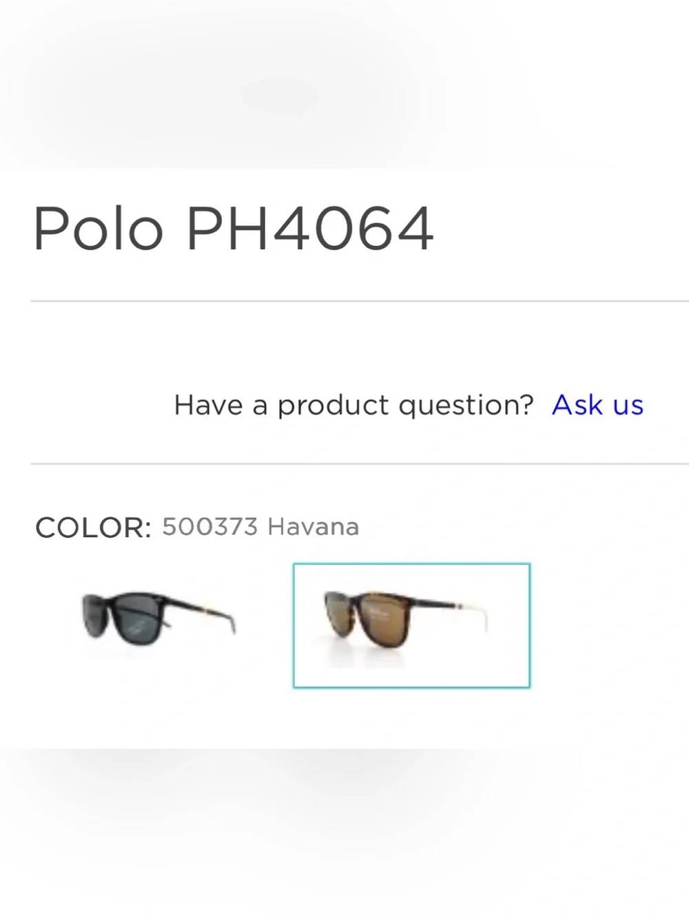 Polo Ralph Lauren PH4064 Havana Brown Sunglasses Made in Italy + Case